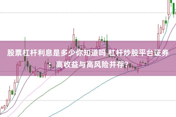 股票杠杆利息是多少你知道吗 杠杆炒股平台证券：高收益与高风险并存？