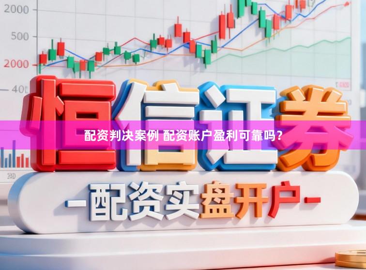 配资判决案例 配资账户盈利可靠吗?